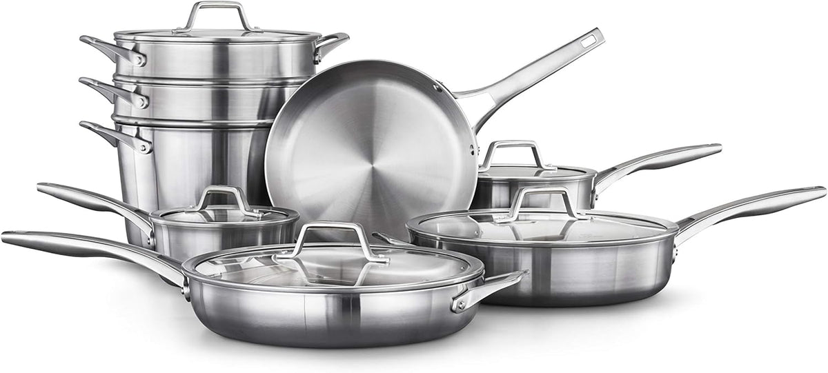 8-Piece Stainless Steel Cookware Set I956