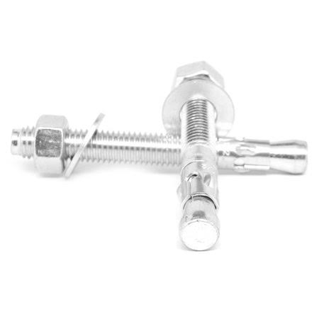 Zinc Plated Wedge Anchor, Pk 90 U4336
