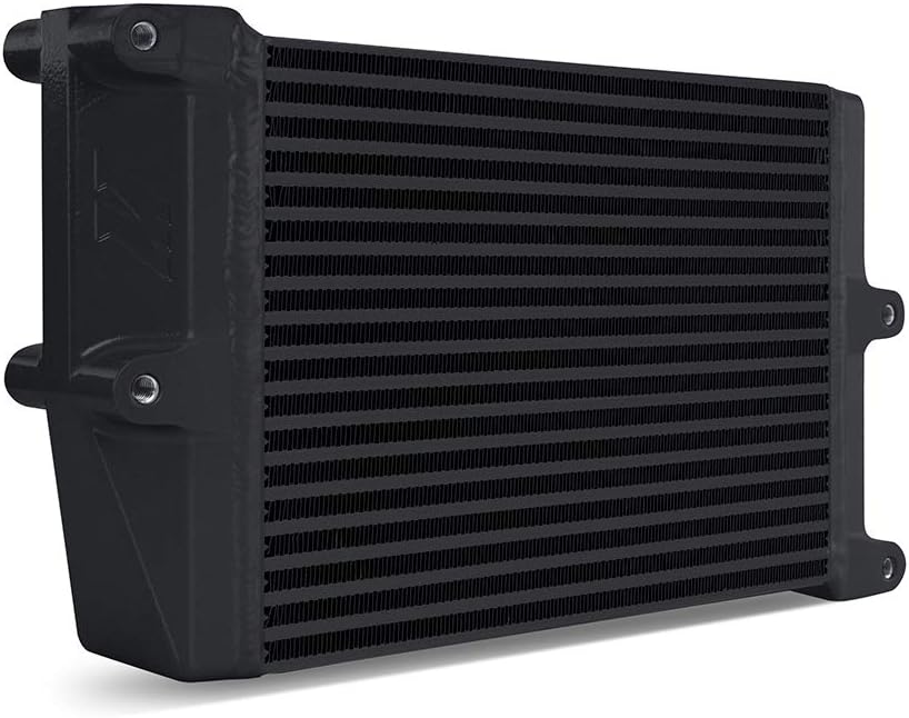 10" Core Bar-and-Plate Oil Cooler, Black I926