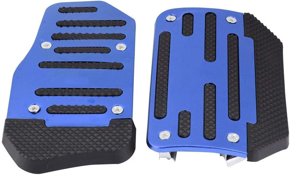 Pack of 2 Alloy Nonslip Automatic Brake Pedal Cover L820