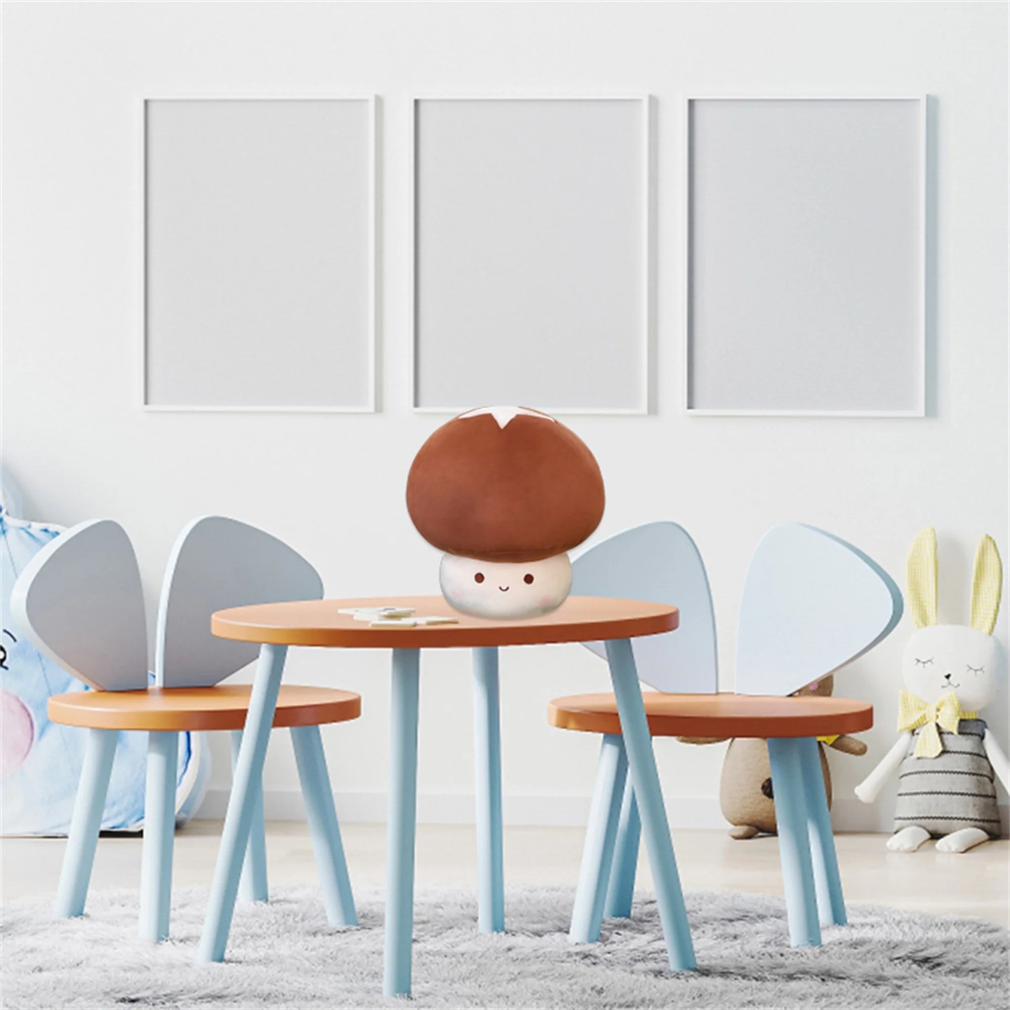 Mushroom Plush Pillow Stuffed Animal Toy K94142