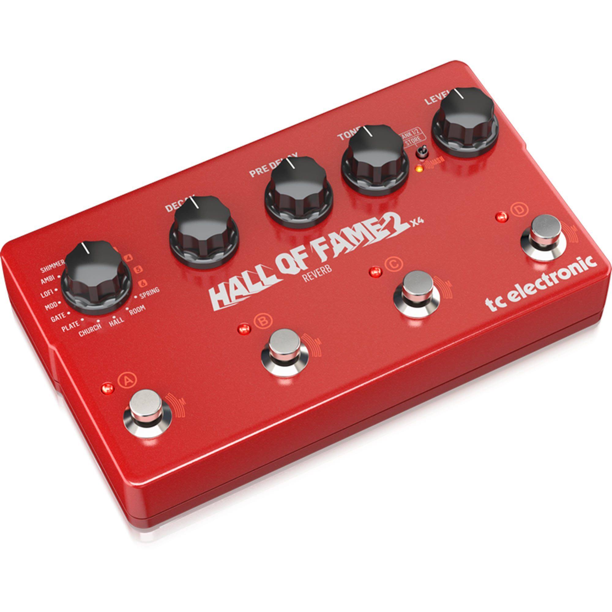 Hall Of Fame 2 x4 Reverb Pedal O5900