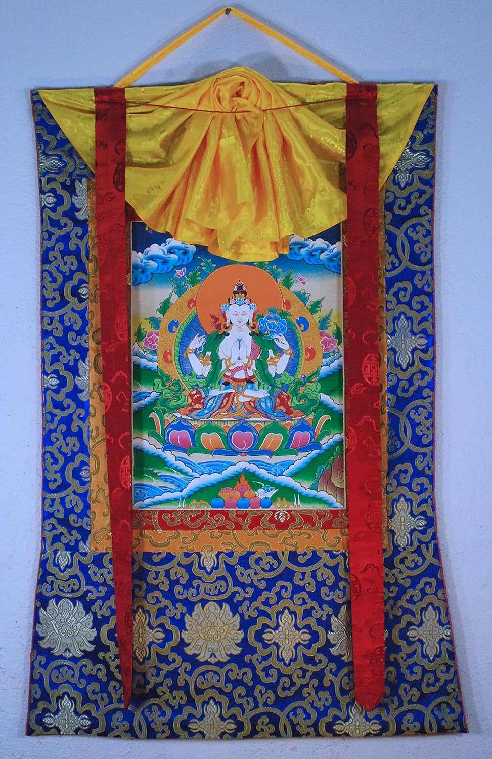 Hand Painted Thanka Thangka S668607