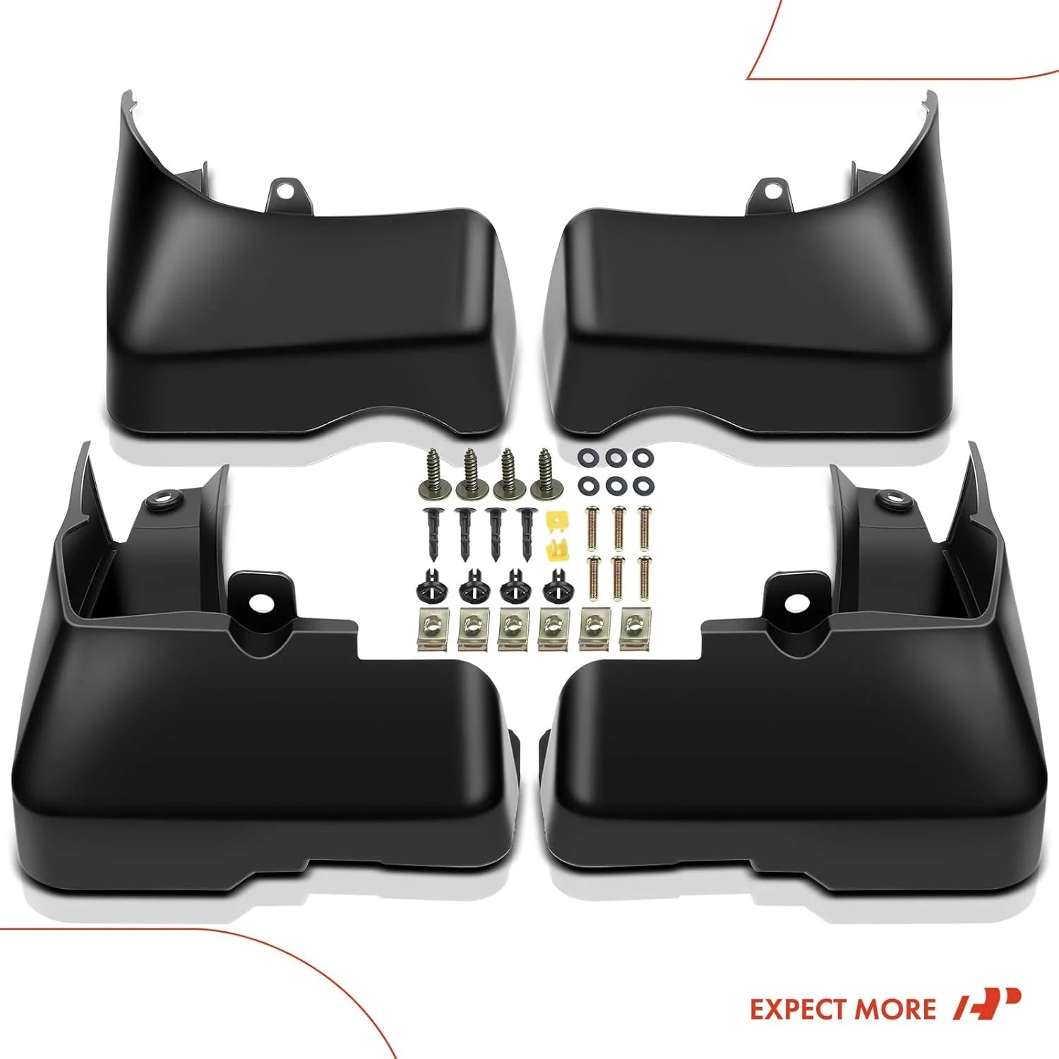 Mud Flaps Splash Guard 4-PC Set P67201