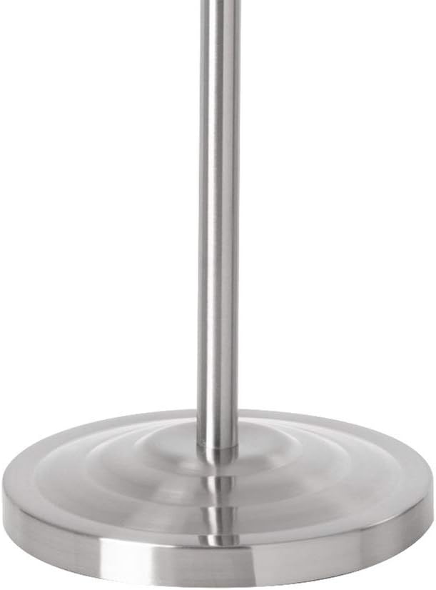 Brushed Steel Torchiere Lamp X54983