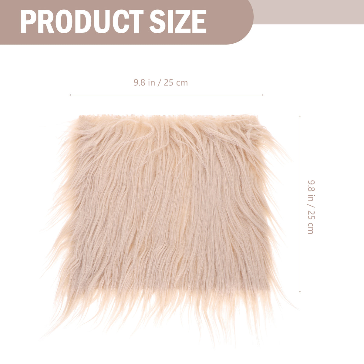 2 Sets Gnome Doll DIY Making Supplies with Faux Fur Fabric and Wooden Balls D8738