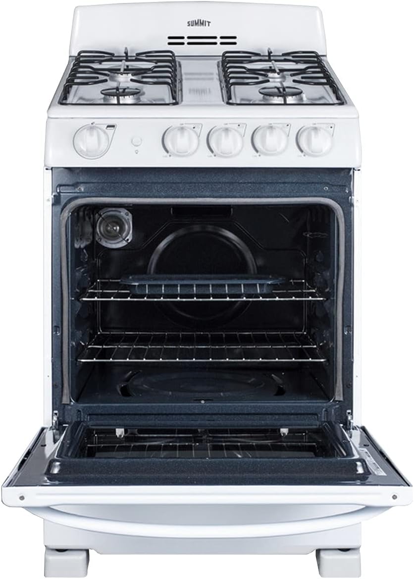 24" Freestanding Gas Range with 2.9 cu. ft. Oven Capacity in White X352877