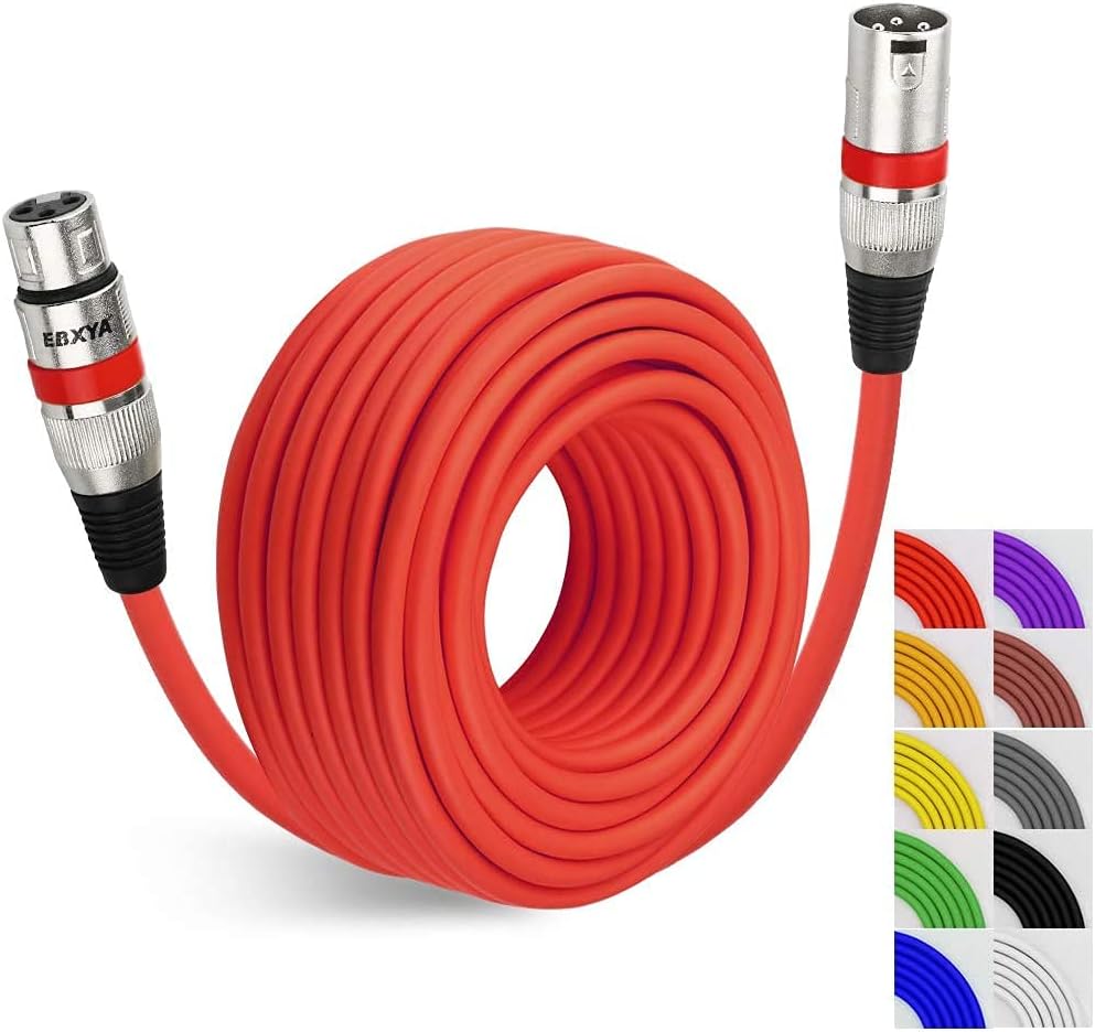 50 Ft 4 Pack XLR Microphone Cable A673
