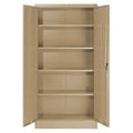 Steel Storage Cabinet, 36x22Wx18x22Dx72x22H, Tan V879718