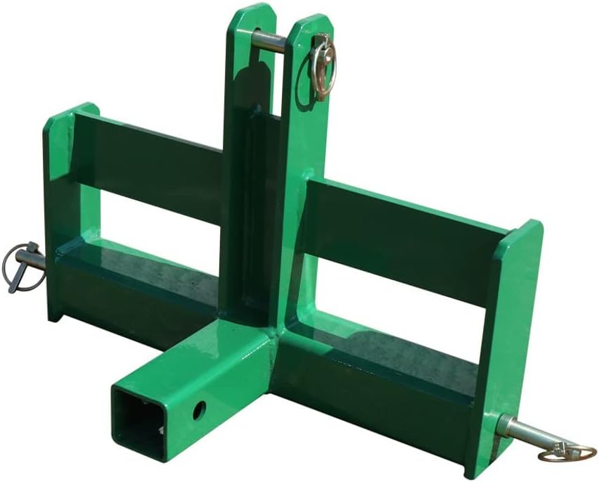 Tractor Drawbar with Suitcase Weight Brackets Green 2 Receiver Cat 0 K359