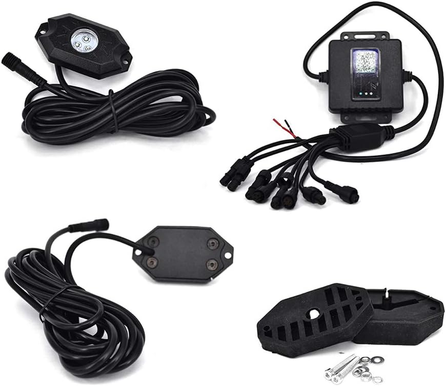 8Pods RGB LED Rock Lights Kit R40066