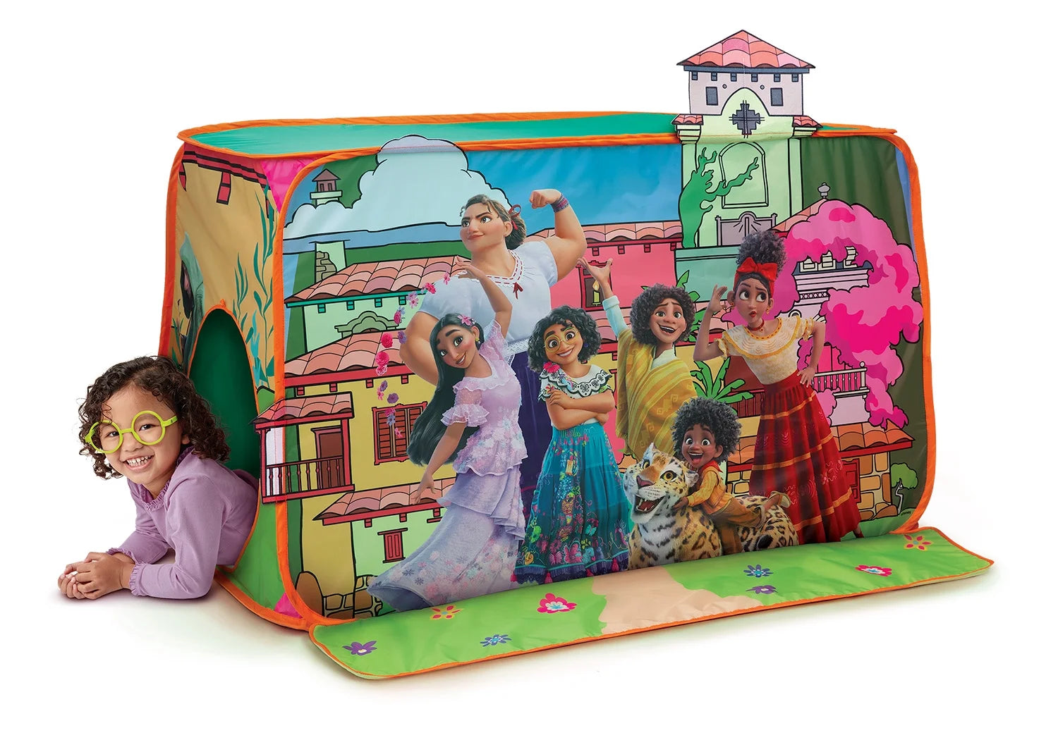 Play Tent with Toy Light Up Candle & Glasses for Kids Ages 3+ J342