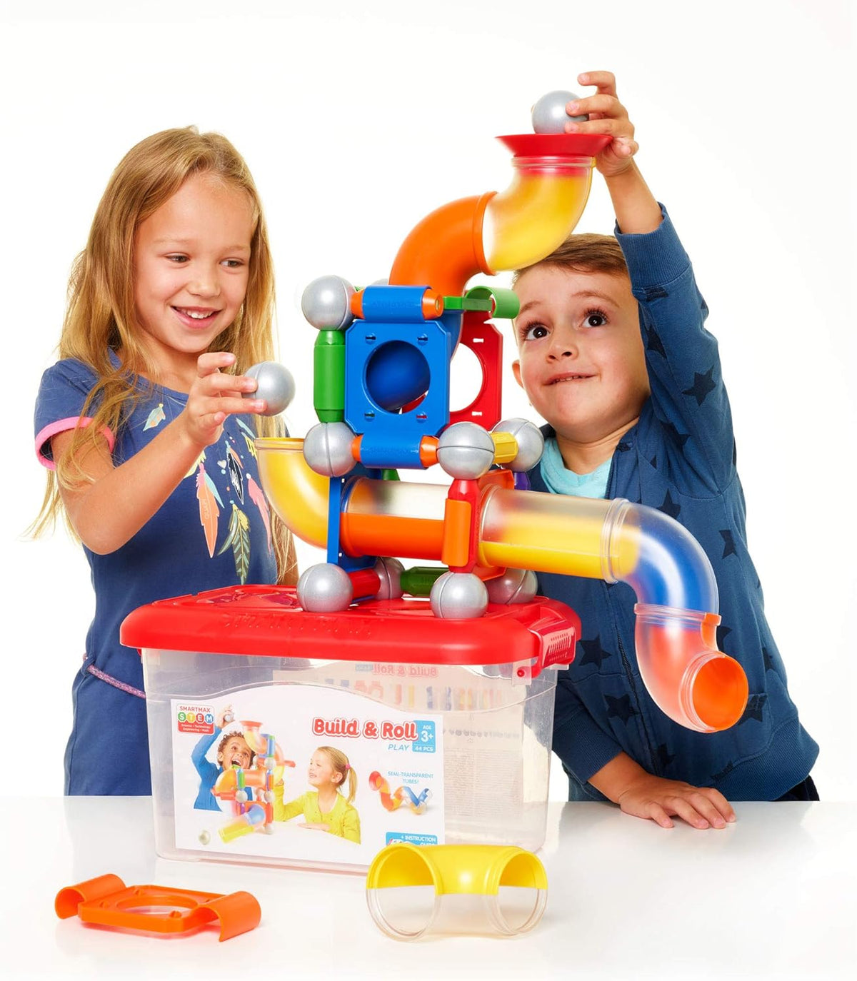 44 pcs Magnetic Building Set with Storage Case Z77983