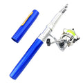 Portable Pen Shape Fishing Rod with Interchangeable Spinning Reel J634177