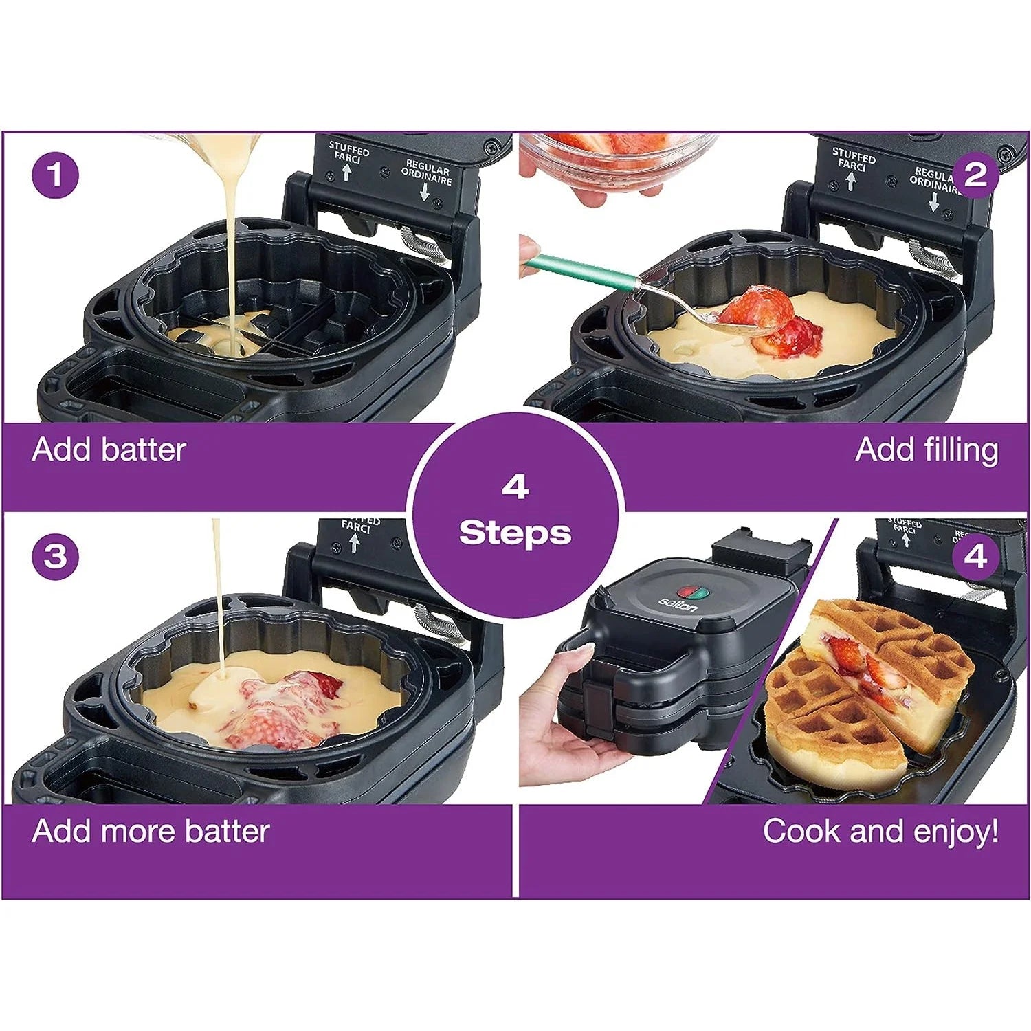 Belgian Waffle Maker T5995