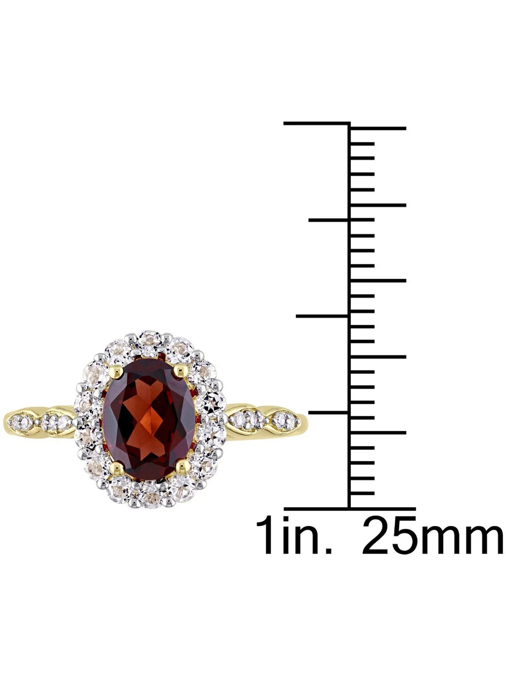 14K Yellow Gold Fashion Ring with Diamonds C45633
