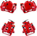 Red Powder Coated Caliper Assembly Set Kit M20684