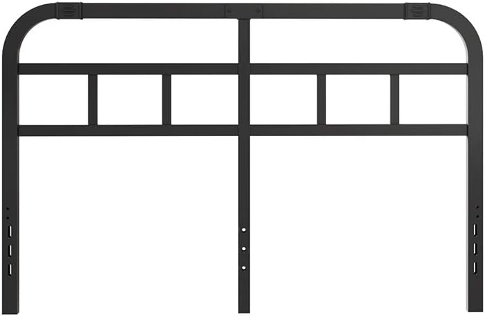 Black Metal California King Headboard L287715