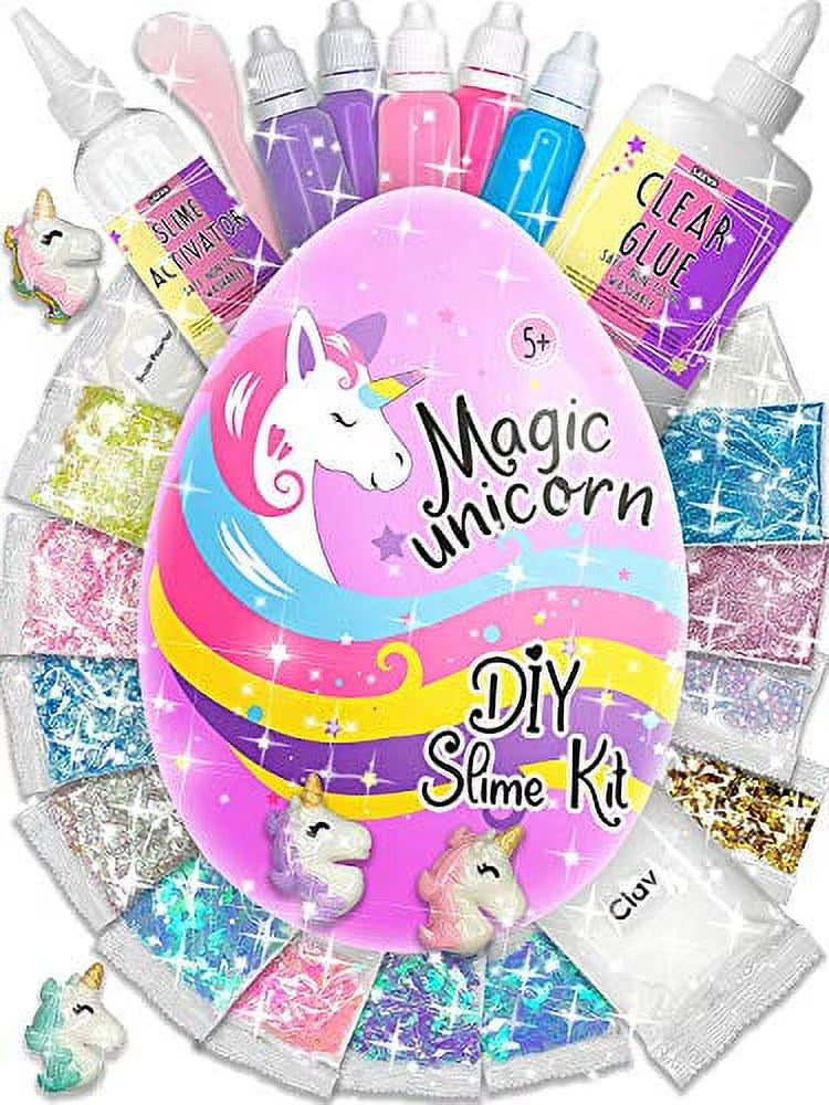 Unicorn Easter Egg DIY Slime Kit I551