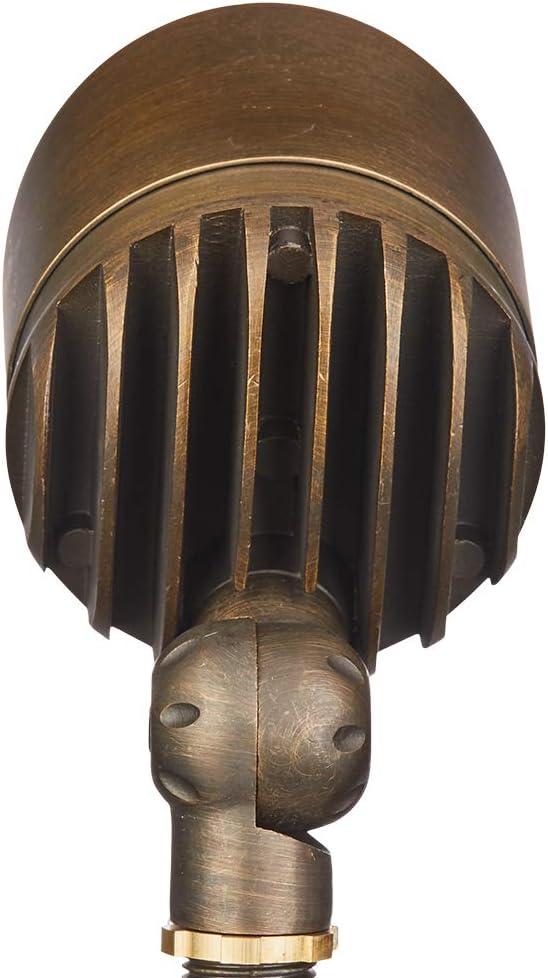 Bronze Cast Brass Outdoor Spotlight V342