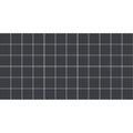Black Unglazed Porcelain Mosaic Floor and Wall Tile I978