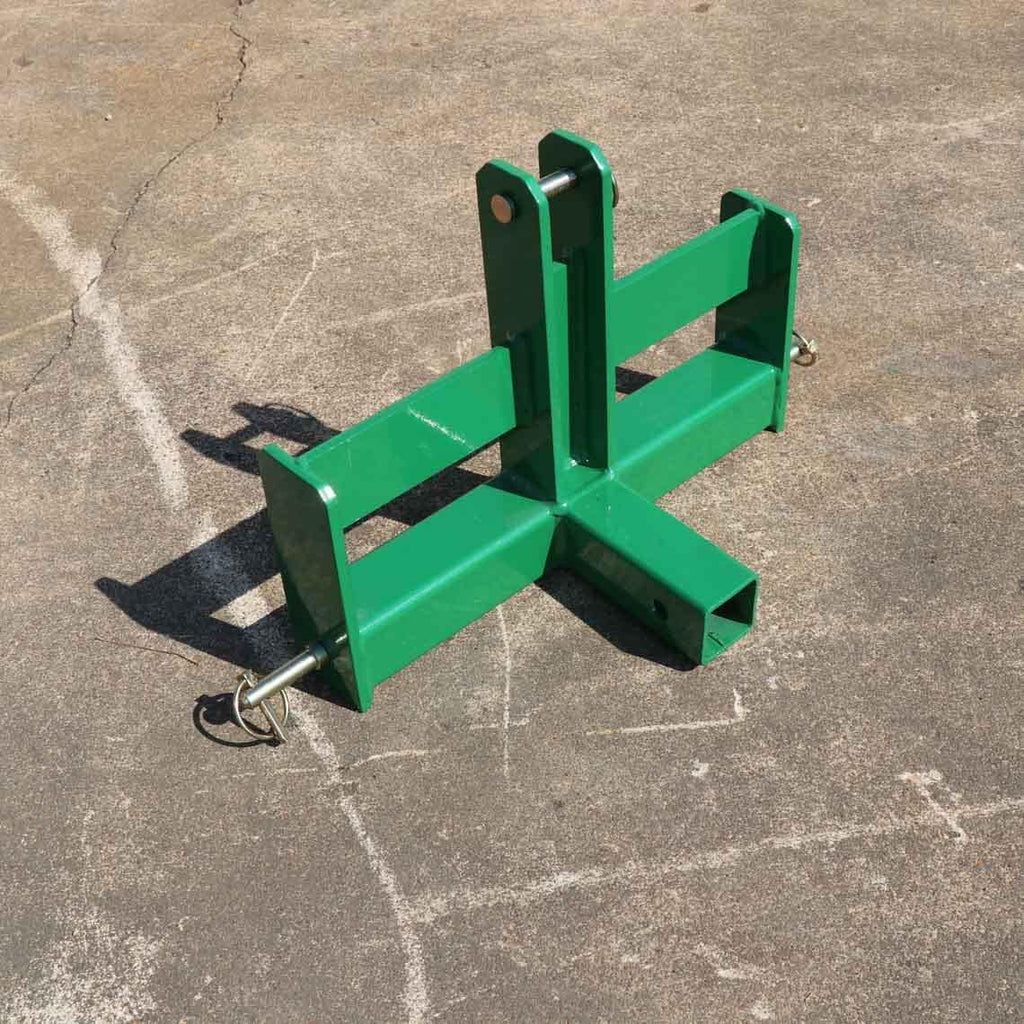 Tractor Drawbar with Suitcase Weight Brackets Green 2 Receiver Cat 0 K359