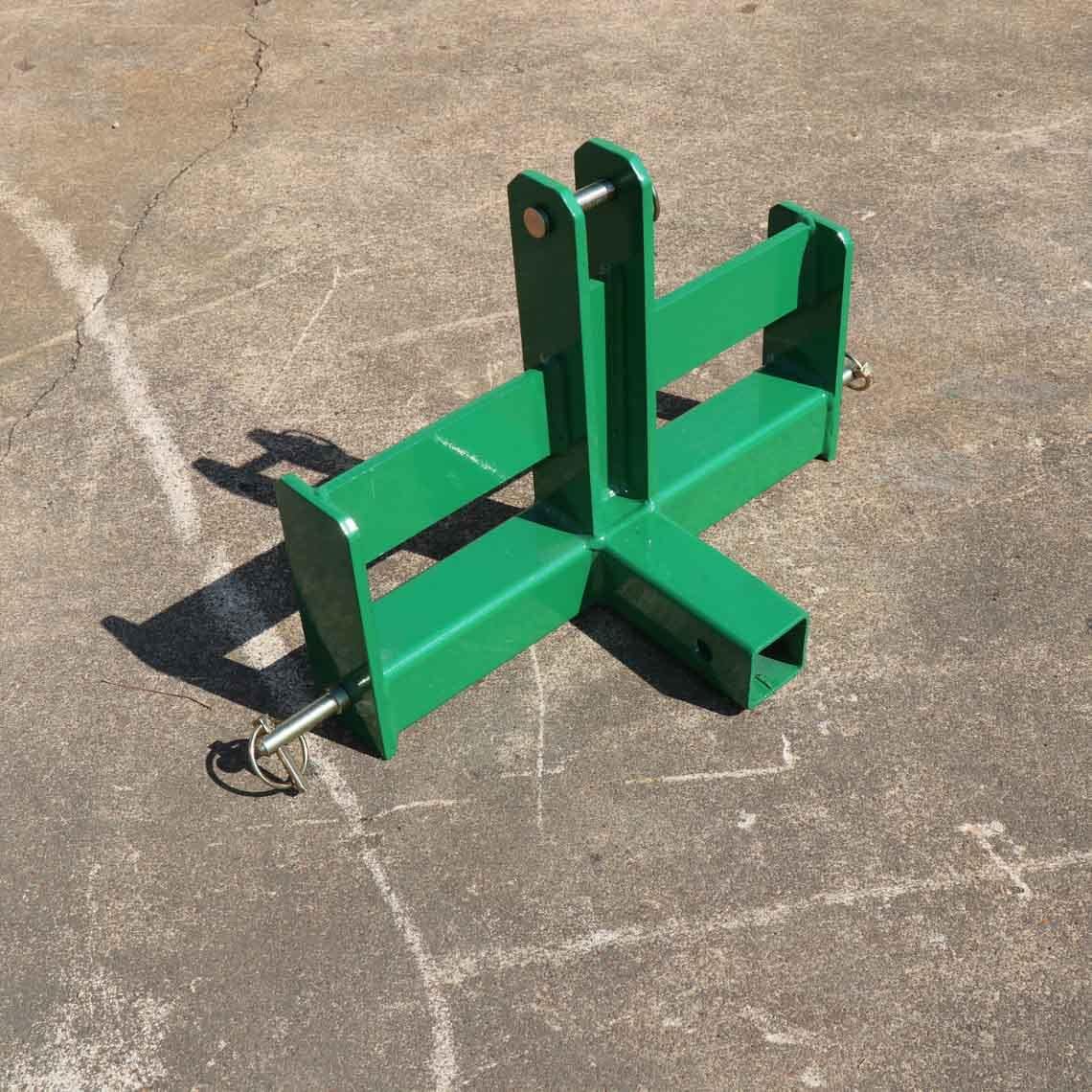 Tractor Drawbar with Suitcase Weight Brackets Green 2 Receiver Cat 0 K359