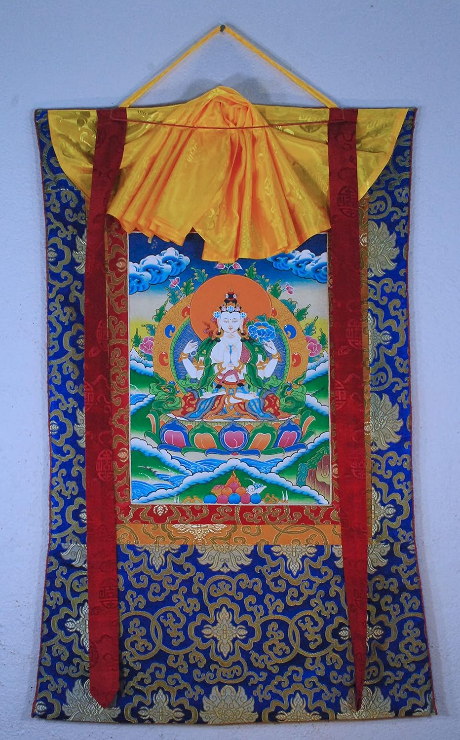 Hand Painted Thanka Thangka S668607
