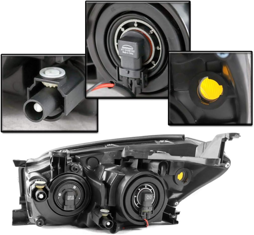 Headlight Assembly for 2009 2010 2011 2012 Toyota RAV4 Driver and Passenger Side J3393