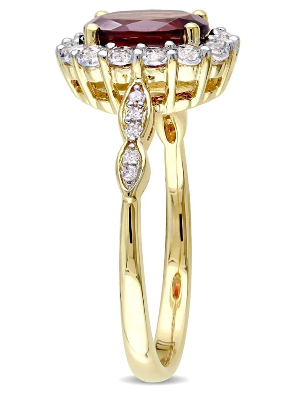 14K Yellow Gold Fashion Ring with Diamonds C45633