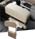 White Adjustable Car Armrest Pad Pack of 2 K793