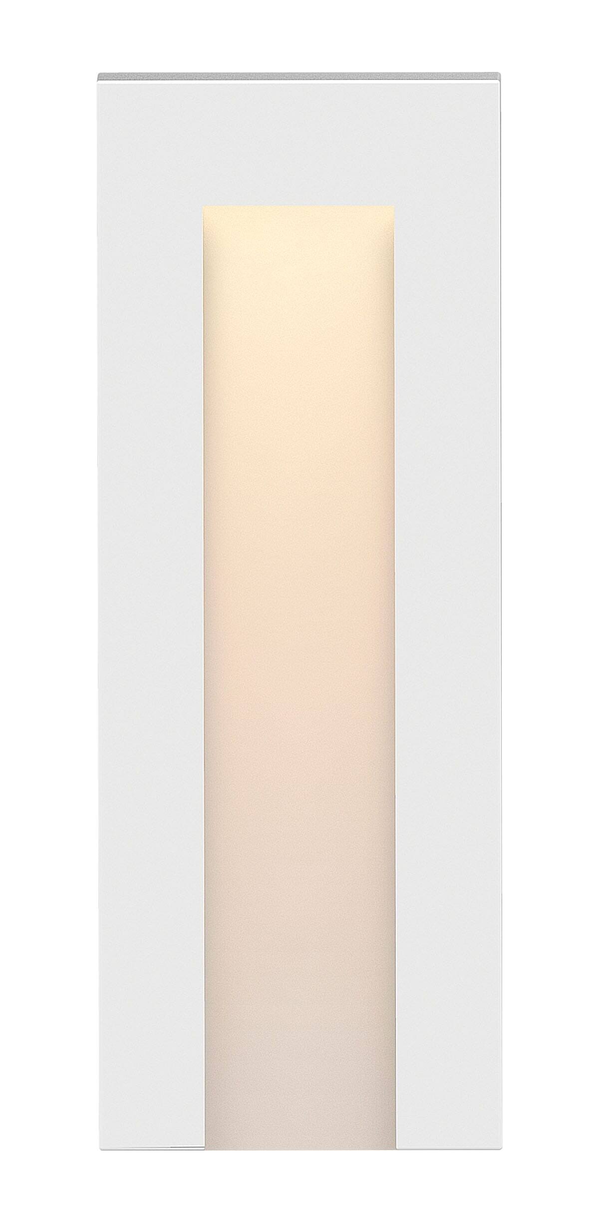 Satin White LED Landscape Light E74774