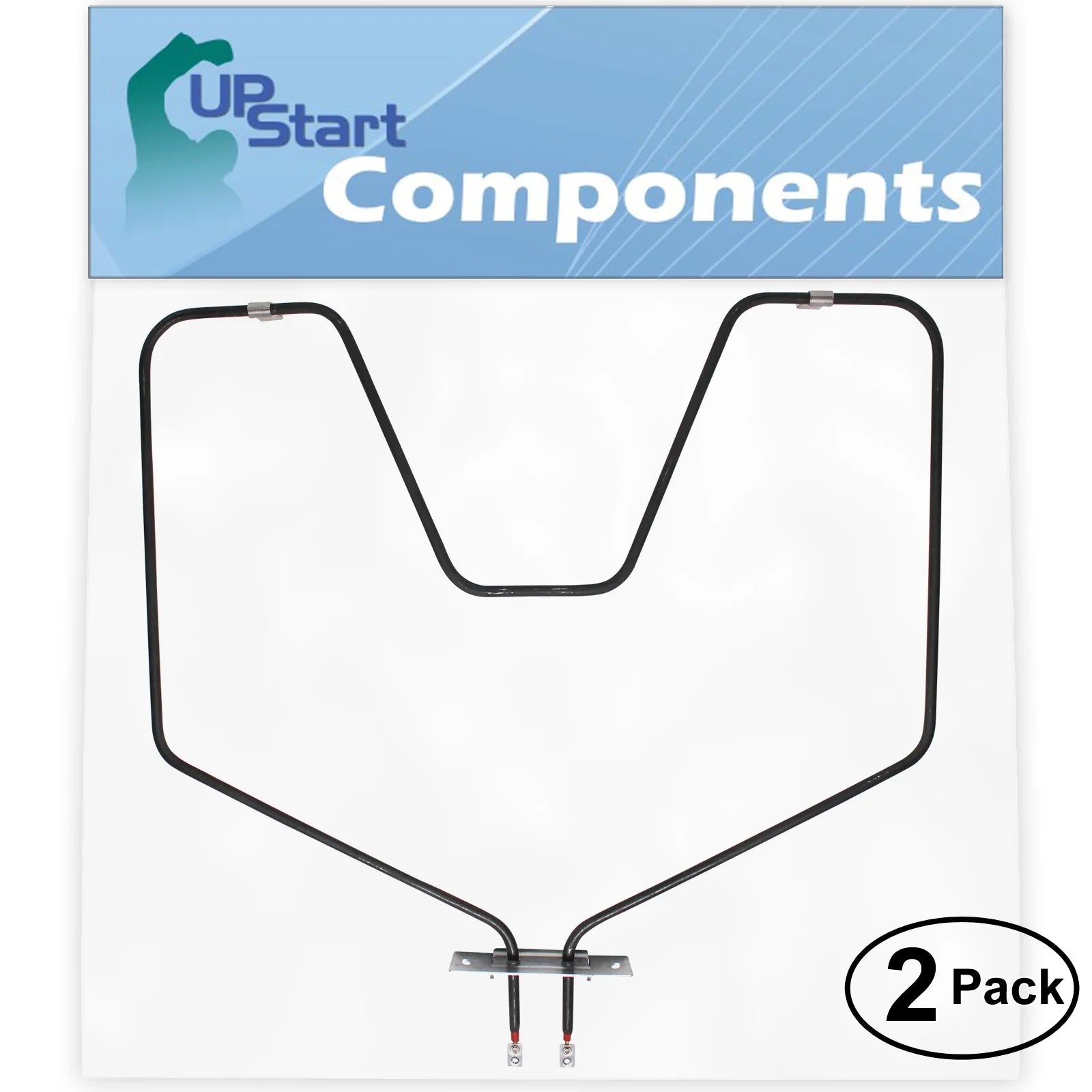 2-Pack Replacement Bake Element for General Electric Oven Heating Element G319