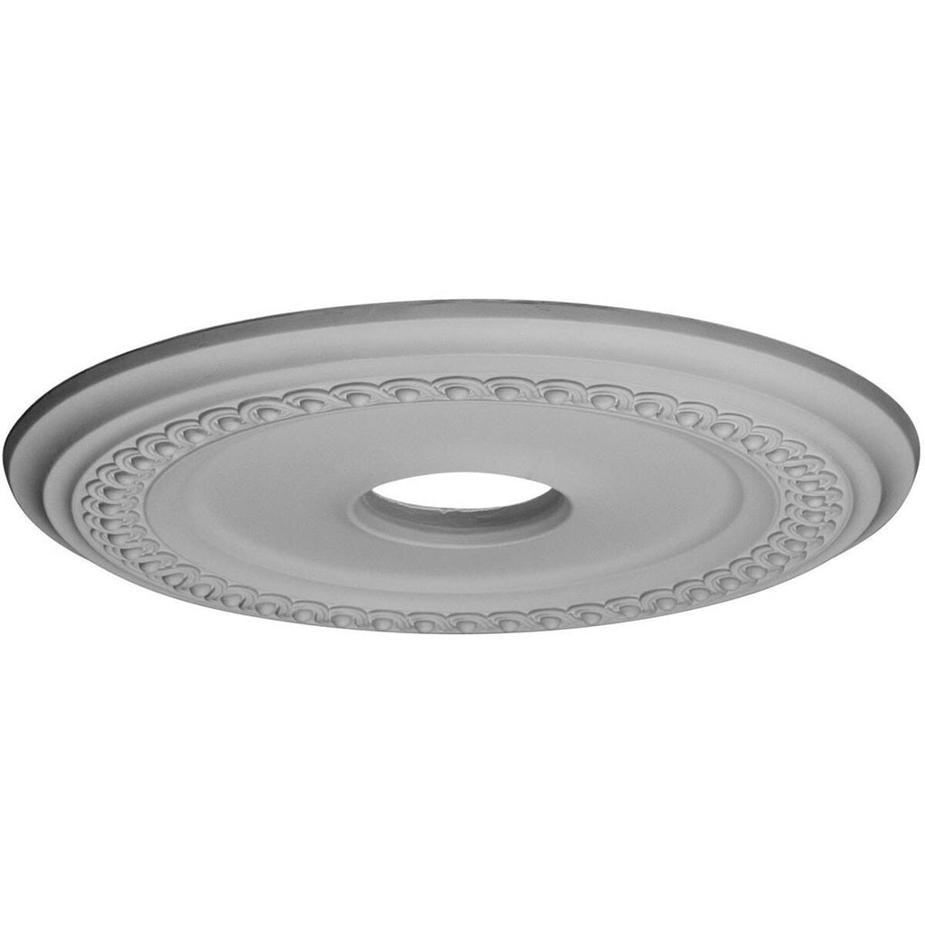 Classic Ceiling Medallion, Hand-Painted Iridescent Gold U619307