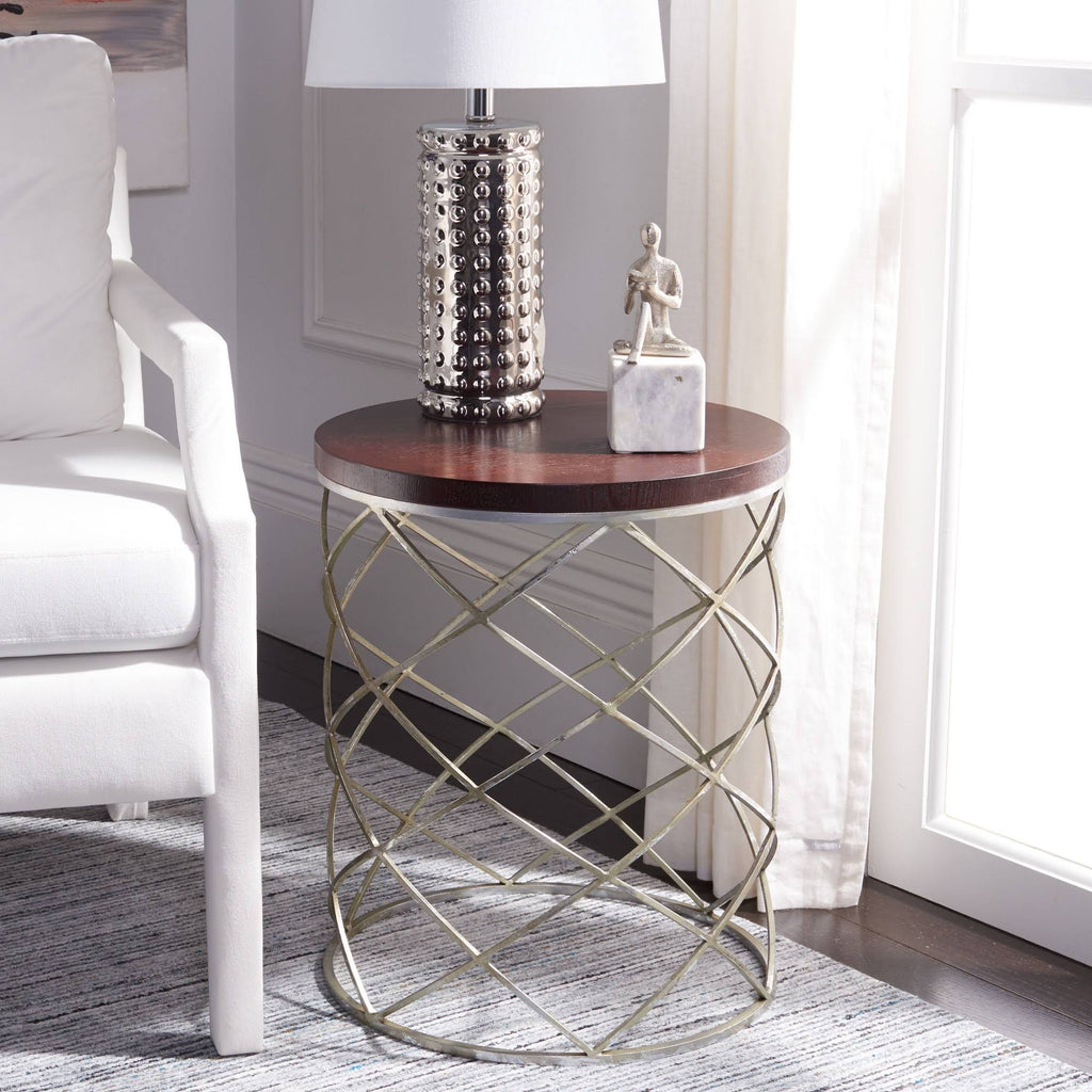 Silver Accent Table J5233