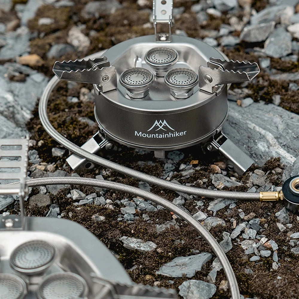 Portable Gas Stove with Electronic Ignition, Foldable Design T95948