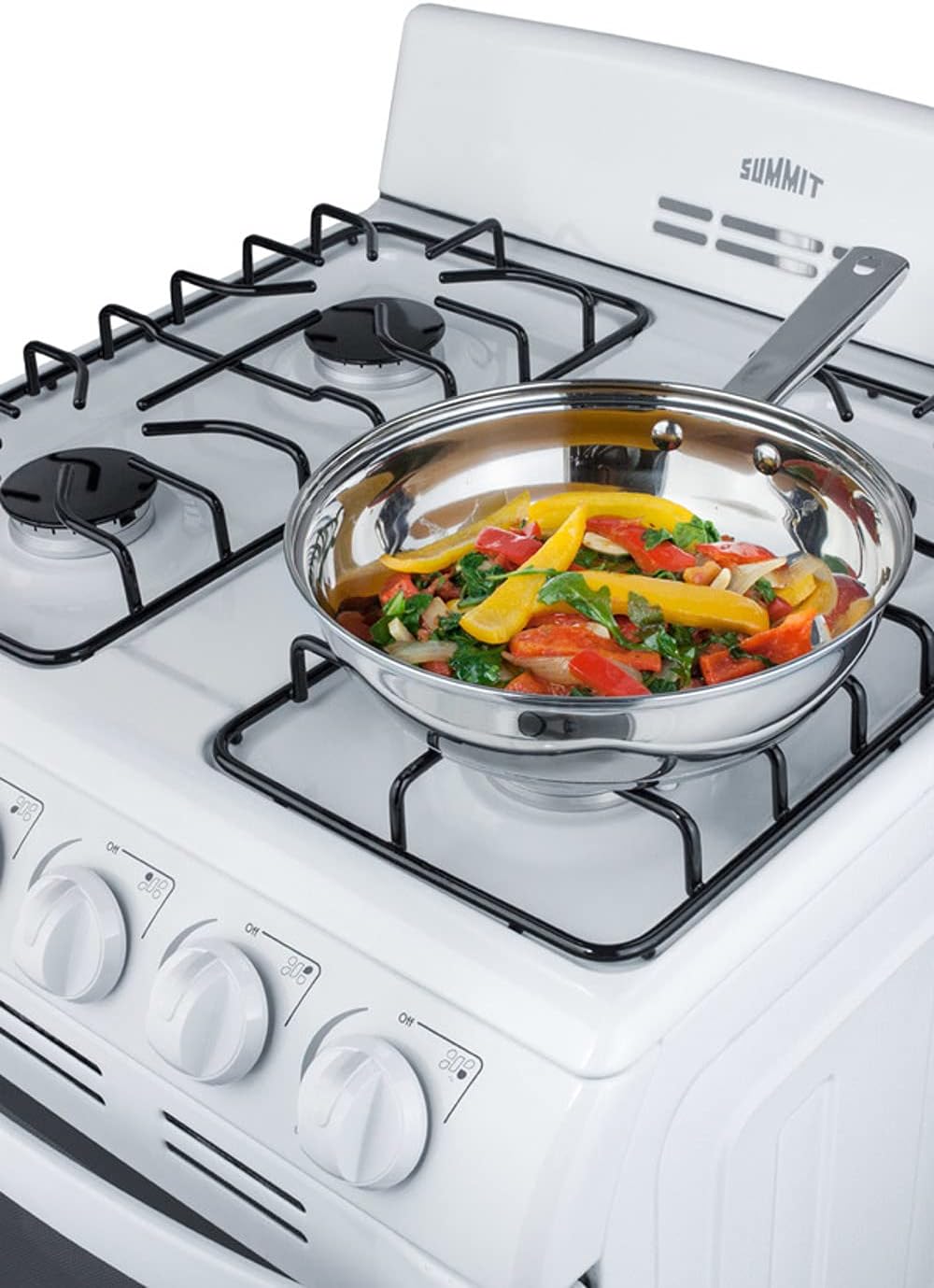 24" Freestanding Gas Range with 2.9 cu. ft. Oven Capacity in White X352877
