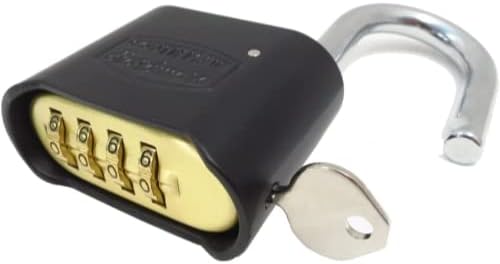 Black Die-Cast Padlock, 1-Pack Pack of 2 T67341