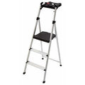 3-Step Aluminum Step Stool with Project Tray M783157