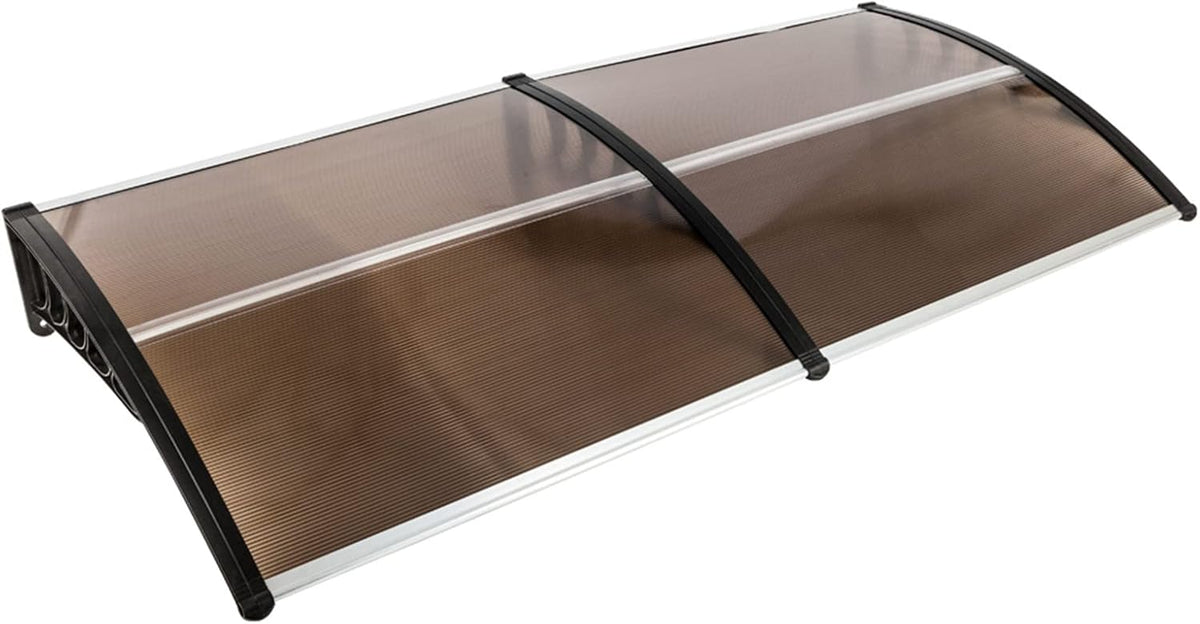 100 x 80 White and Black Awning Canopy Pack of 2 W35036
