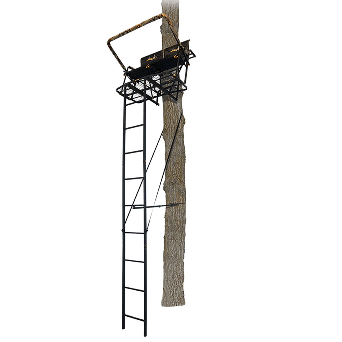2 Person Deer Hunting Ladder Tree Stand S5883