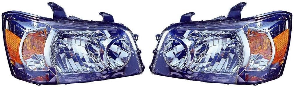 Headlight Assembly for Toyota Highlander 2004 2005 2006 Passenger Side Z15571