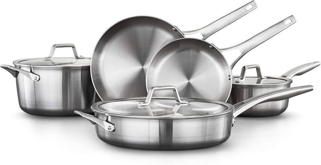 8-Piece Stainless Steel Cookware Set I956