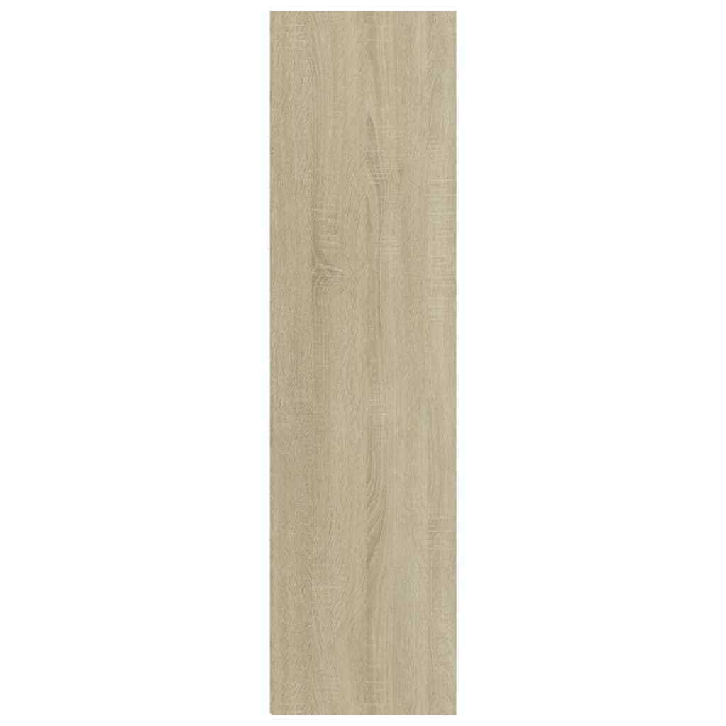 Sonoma Oak 3-Tier Book Cabinet Chipboard B370