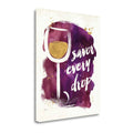 Painting Print on Wrapped Canvas Z603