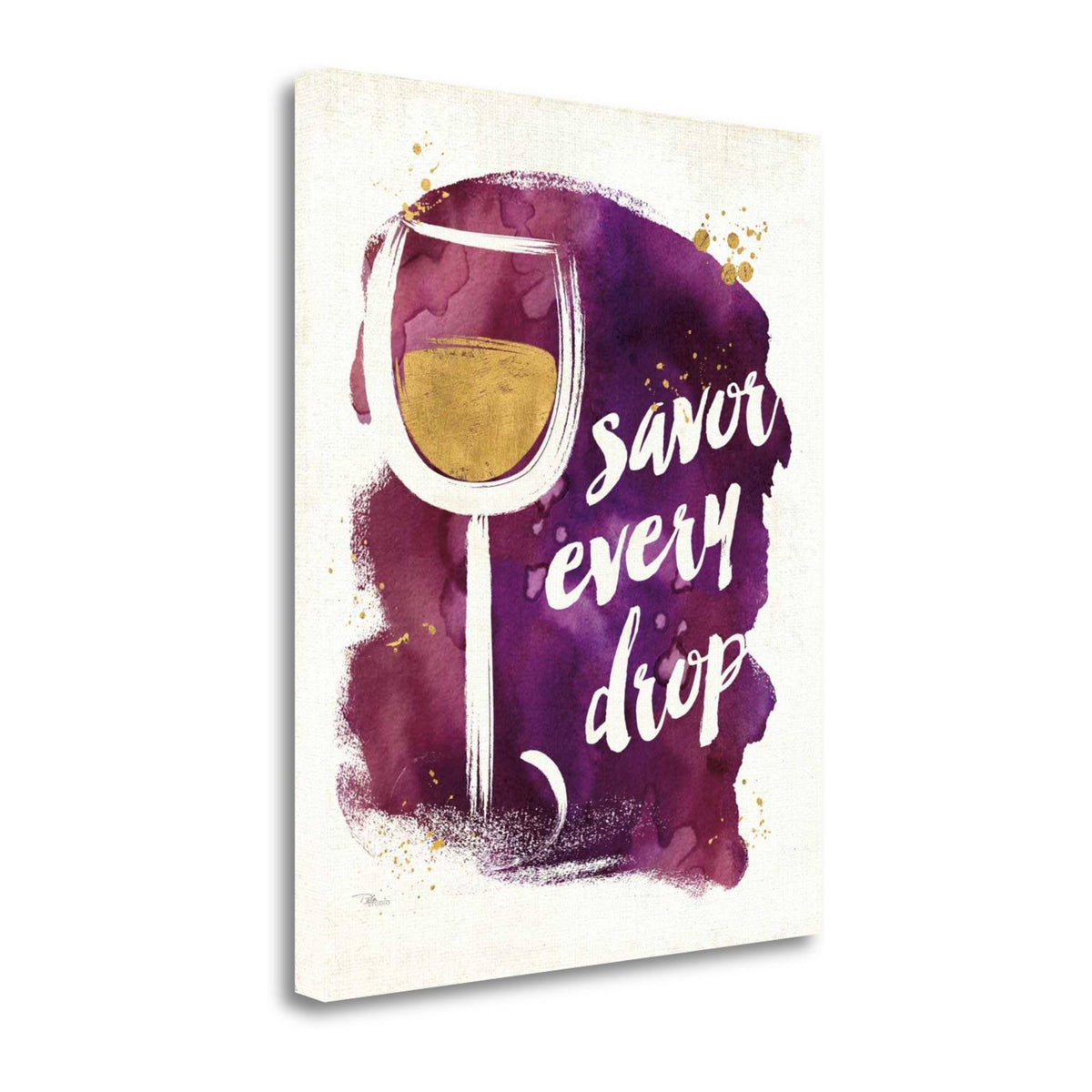 Painting Print on Wrapped Canvas Z603