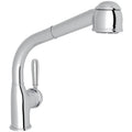 Polished Chrome Side Lever Pull-Out Kitchen Faucet P896943