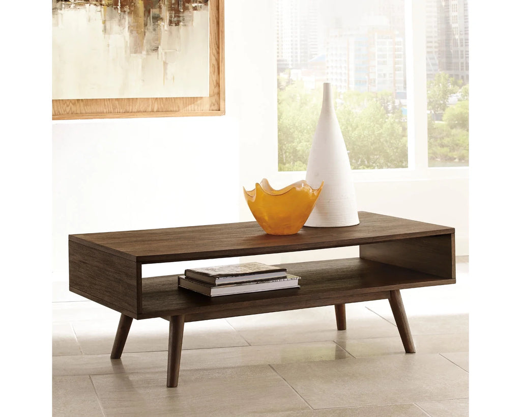 Dark Brown Coffee Table U51021