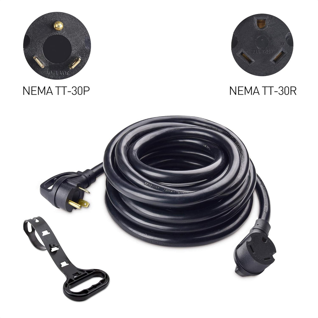 3 Prong 30 AMP RV Extension Cord 25 ft R9281