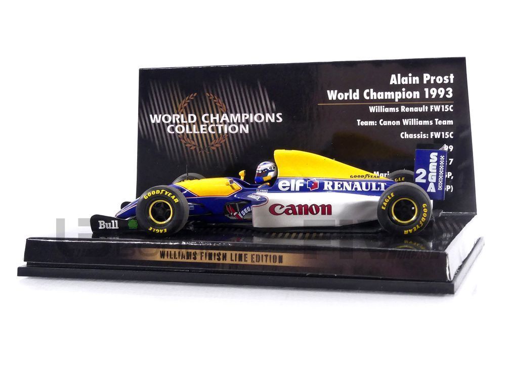 1/43 Williams Renault FW15 Dirty Version U3700